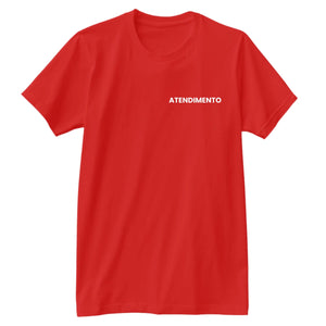 Camiseta Equipe de Atendimento Uniforme Profissional