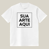 Camiseta Masculina Oversized Personalizada 100% Algodão