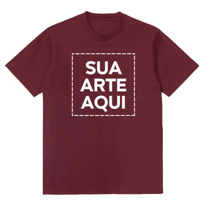 Camiseta Masculina Oversized Personalizada 100% Algodão