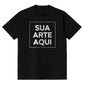 Camiseta Masculina Oversized Personalizada 100% Algodão