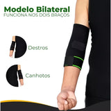 Cotoveleira Ortopédica Compressão Ajustável Academia Epicondlilite Fitness