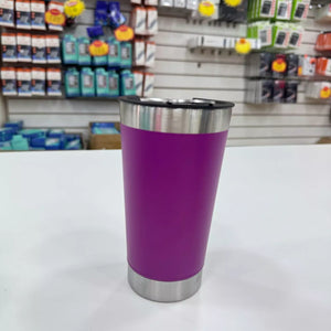 Copo Térmico Aço Inox Isolamento com tampa e abridor 473ml