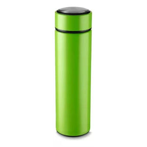Garrafa Térmica 500ml Com Medidor De Temperatura Digital Led
