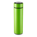 Garrafa Térmica 500ml Com Medidor De Temperatura Digital Led